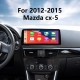 Android 12.0 Carplay 12.3 inch Full Fit Screen for 2012 2013-2015 Mazda cx-5 GPS Navigation Radio with bluetooth