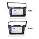 For 2017 VOLKSWAGEN GOLF 7 Radio 9 inch Android 13.0 HD Touchscreen GPS Navigation System with Bluetooth support Carplay OBD2