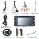 Android 9.0 Radio DVD GPS Navigation system 2006-2009 Hummer H3 with HD Touch Screen Bluetooth WiFi TV Backup Camera Steering Wheel Control 1080P 