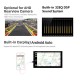 Carplay 12.1 inch Android 10.0 HD Touchscreen Android Auto GPS Navigation Radio for 2007 2008 2009-2014 Chevy Chevrolet Tahoe Silverado GMC YUkon with Bluetooth