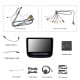 10.1 inch 2016-2018 chevy Chevrolet Equinox Android 13.0 GPS Navigation Radio Bluetooth HD Touchscreen Carplay support Mirror Link