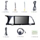 9 Inch Car DVD Player Radio GPS Navigation System For 2018 KIA K4 Cachet TV tuner Remote Control Bluetooth Touch Screen WIFI SWC