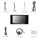 7 inch Android 10.0  TOYOTA Corolla universal HD Touchscreen Radio GPS Navigation System Support Bluetooth Carplay OBD2 DVR  WiFi Steering Wheel Control