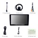 Android 11.0 9 inch GPS Navigation Radio for 2011-2017 Lada Granta with HD Touchscreen Carplay Bluetooth support Digital TV