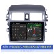 9 Inch For 2008-2010 Toyota Corolla Android 10.0 Capacitive Touch Screen Radio GPS Navigation system with Bluetooth TPMS DVR OBD II Rear camera AUX USB SD 3G WiFi Steering Wheel Control Video 