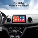 10.1 Inch 2014-2016 Honda Vezel XRV Android 13.0 Touch Screen Radio GPS Navigation system Bluetooth AUX USB WiFi Steering Wheel Control Video TPMS DVR OBD II Rear camera 