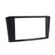 Black Double Din 2003-2008 Toyota Avensis Car Radio Fascia DVD Frame Stereo Player Face Plate Panel Adaptor