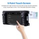 Android 9.0 Car A/V DVD Navigation System for 2007-2013 Jeep Wrangler Unlimited with Radio Mirror Link 3G WiFi 1080P Rearview Camera OBD2