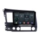 Android 10.0 Autoradio Navigation Aftermarket Stereo for 2006-2011 Honda Civic with 3G WiFi DVD Radio RDS Bluetooth OBD2 Steering Wheel Control AUX