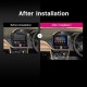 2014 Toyota Noah Android 11.0 9 inch GPS Navigation Radio Bluetooth WIFI HD Touchscreen Carplay support OBD2 TPMS Backup camera