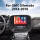 13 inch Android 12.0 for 2014 2015-2018 GMC SILVRADO Radio GPS Navigation System With HD Touchscreen Bluetooth support Carplay OBD2