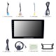 OEM 9 inch Android 13.0 Radio for 2005-2014 Old Suzuki Vitara Bluetooth WIFI HD Touchscreen GPS Navigation support Carplay DVR OBD2