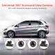 Universal 360°Surround View Car Parking Assistant System with 4 180°Cameras 2D Display Backup Reverse Assistance Car Kit Parking System