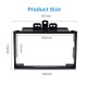 Excellent Black Double Din 2008+ Hyundai i-20 Car Radio Fascia Plate Frame Installation Kit DVD Stereo Player