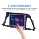 Android 13.0 2015 2016 2017 Hyundai Sonata 9 Inch HD Touchscreen Car Stereo Radio Head Unit GPS Navigation Bluetooth WIFI Support Steering Wheel Control USB OBD2 Rearview Camera