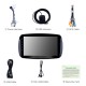 9 Inch Android 11.0 HD 1024*600 Touchscreen Radio For 2015 2016 Mercedes Benz SMART Car Stereo GPS Navigation System Bluetooth Support Mirror Link OBD2 AUX 3G WiFi DVR 1080P Video Steering Wheel Control 
