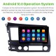 10.1 inch Android 13.0 for 2006-2011 Honda Civic Radio GPS Navigation System With HD Touchscreen Bluetooth support Carplay OBD2