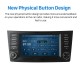 Carplay Radio 7 inch Android 14.0 Touchscreen GPS Navigation for 2001 2002 2003-2010 Mercedes Benz E W211 with Bluetooth WIFI support SWC TPMS