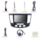 Android 14.0 9 inch for 2009 Hyundai Sonata Manual A/C Radio HD Touchscreen GPS Navigation System with Bluetooth support Carplay Rear camera