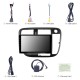 9 inch HD Touchscreen for 1998-2000 HONDA CIVIC RHD  GPS Navi car radio repair bluetooth car radio support HD Digital TV