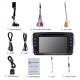 Android 8.0 Radio DVD Player Car GPS Navigation for 1998-2006 Mercedes Benz G Class W463 G550 G500 G400 with Bluetooth Music Mirror Link USB WIFI 1080P Video Aux DVR