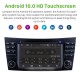 7 inch 2002-2008 Mercedes Benz W211 Touchscreen Android 10.0 GPS Navigation Radio Bluetooth Carplay USB support TPMS Rearview camera OBD2 DVR