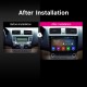 10.1 inch HD Touchscreen for 2003 2004 2005 2006 2007 Honda Accord 7 Android 11.0 GPS Navigation System Radio with Bluetooth USB Carplay support DVR