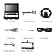 For 2011 2012 2013 2014 2015 2016 2017 JEEP Wrangler 10.1 inch IPS Touch Screen for Android 10.0 GPS Navigation Radio with carplay Android auto Bluetooth Music support OBD2 Digital TV Rearview Camera DAB+