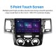 9 inch Android 14.0 for 2005 TOYOTA FORTUNER VIGO HILUX MANUAL AC Stereo GPS navigation system with Bluetooth TouchScreen support Rearview Camera