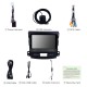 OEM 9 inch Android 13.0 Radio GPS navigation system for 2006-2014 Mitsubishi OUTLANDER Bluetooth HD 1024*600 touch screen OBD2 DVR TV 1080P Video 4G WIFI Steering Wheel Control USB backup camera Mirror link 