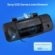 SONY CCD 600 Lines For 2007-2015 TOYOTA Tundra Tacoma Backup Camera with Black TailgateWired Waterproof Car Parking Night Vision