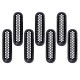 Car Accessories Black ABS Plastic Front Grille Grid Set for 2007-2016 Jeep Wrangler Mesh Cover 7pcs