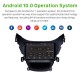 9 inch Android 10.0 Radio GPS Car Navigation System for 2012 2013 Hyundai Elantra with Quad-core CPU Bluetooth Music 4G WiFi OBD2 Rearview Camera Steering Wheel Control AUX DVR 