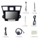 10.1 inch Android 10.0 In Dash Bluetooth GPS Navigation System for 2014 2015 Toyota Highlander with HD 1024*600 Touch Screen 3G WiFi Radio RDS Mirror Link OBD2 Rearview Camera AUX USB SD Steering Wheel Control