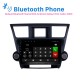 10.1 inch Android 10.0 In Dash Bluetooth GPS Navigation System for 2014 2015 Toyota Highlander with HD 1024*600 Touch Screen 3G WiFi Radio RDS Mirror Link OBD2 Rearview Camera AUX USB SD Steering Wheel Control