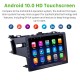 9 inch 2014 Honda FIT Left Android 10.0 Radio DVD Player GPS Navigation System with 1024*600 Touchscreen Bluetooth 3G WIFI DVR Backup Camera DAB+ TPMS