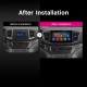 10.1 inch Android 13.0 Radio for 2016-2018 Honda Pilot Ridgeline RTS Bluetooth Touchscreen GPS Navigation Carplay USB AUX support TPMS DAB+ SWC