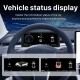 Quality HD Touch Screen Car Dashboard Instrument Cluster for 2019 2020 2021 2022 Tesla Model 3 Model Y Car Multimedia Player Support Carplay Android Auto Nav System Front Camera