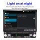 7 inch Android 10.0 Universal One DIN Car Radio GPS Navigation Multimedia Player with Bluetooth WIFI Music Support Mirror Link SWC DVR 1080P Video