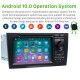 OEM Android 10.0 DVD Player GPS Navigation system for 1997-2004 Audi A6 S6 RS6 with HD 1080P Video Bluetooth Touch Screen Radio WiFi TV Backup Camera steering wheel control USB SD