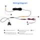 HD Car Rearview Camera with 12 LED Lights Reverse Parking Backup Monitor Kit CCD CMOS