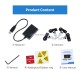 Portable Car USB TPMS  with 4 Internal  External Sensors for Aftermarket Android radio Tire Pressure Monitoring Auto Alarm System