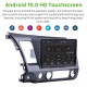 10.1 Inch 1024*600 Touchscreen Android 10.0 2006-2011 Honda civic Radio GPS Navigation System with Bluetooth 4G WIFI Steering Wheel Control Digital TV Mirror Link OBD2 DVR Backup Camera TPMS  
