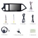 9 inch Android 10.0 GPS Radio for 2011-2014 KIA PICANTO Morning (LHD) 1024*600 Touch Screen Bluetooth Navigation system Mirror link OBD2 DVR  Backup Camera TV 3G WIFI USB SD 16G Flash 1080P Video