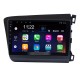 2012 HONDA CIVIC Right Hand Driving 9 Inch Android 10.0 Radio GPS Navigation Bluetooth HD Touchscreen Mirror link USB WIFI Steering Wheel Control support DVR Backup camera OBD2