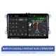 9 inch Android 10.0 Aftermarket OEM Autoradio GPS Navigation Stereo for VW Volkswagen Universal SKODA Seat with HD 1024*600 Touch Screen OBD2 Mirror Radio DVD Player