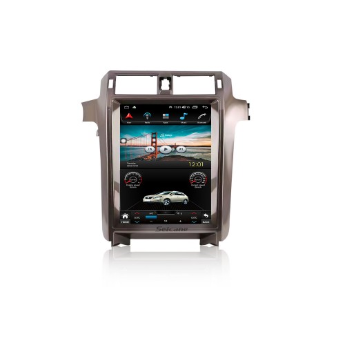 Radio de rechange Android 10.0 de 15 pouces pour système de navigation GPS radio Lexus GX460 2010-2018 avec écran tactile HD, prise en charge Bluetooth Carplay DVR