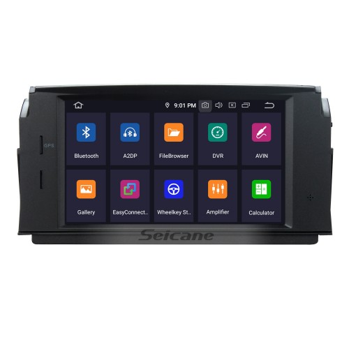 Système de navigation Android 5.1.1 Lecteur DVD GPS 2007-2011 Mercedes-Benz Classe C W204 C180 C200 C230 C30 avec commande au volant Mirror Lien Bluetooth Wifi Caméra de recul OBD2 DAB DVR