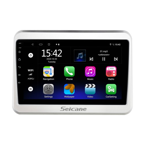 Écran tactile HD 9 pouces pour autoradio SUZUKI SPACIA 2017-2021 autoradio bluetooth audio de voiture avec prise en charge gps caméra de recul