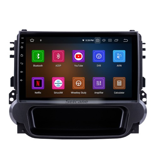9 pouces Android 12.0 2012 2013 2014 Chevy Chevrolet Malibu Radio GPS HD 1024*600 Écran tactile Bluetooth OBD2 Caméra de recul TV numérique 4G WIFI Commande au volant Lien miroir